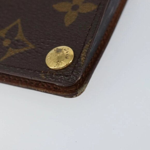 LOUIS VUITTON Monogram Porto Cartes Crdit Pression Card Case M60937 Auth th6343 - Picture 7 of 16